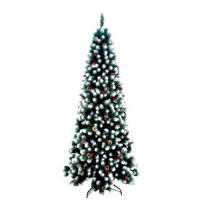 ALBERO DI NATALE BIANCOLINO SLIM 180 - Casa dolce Casa